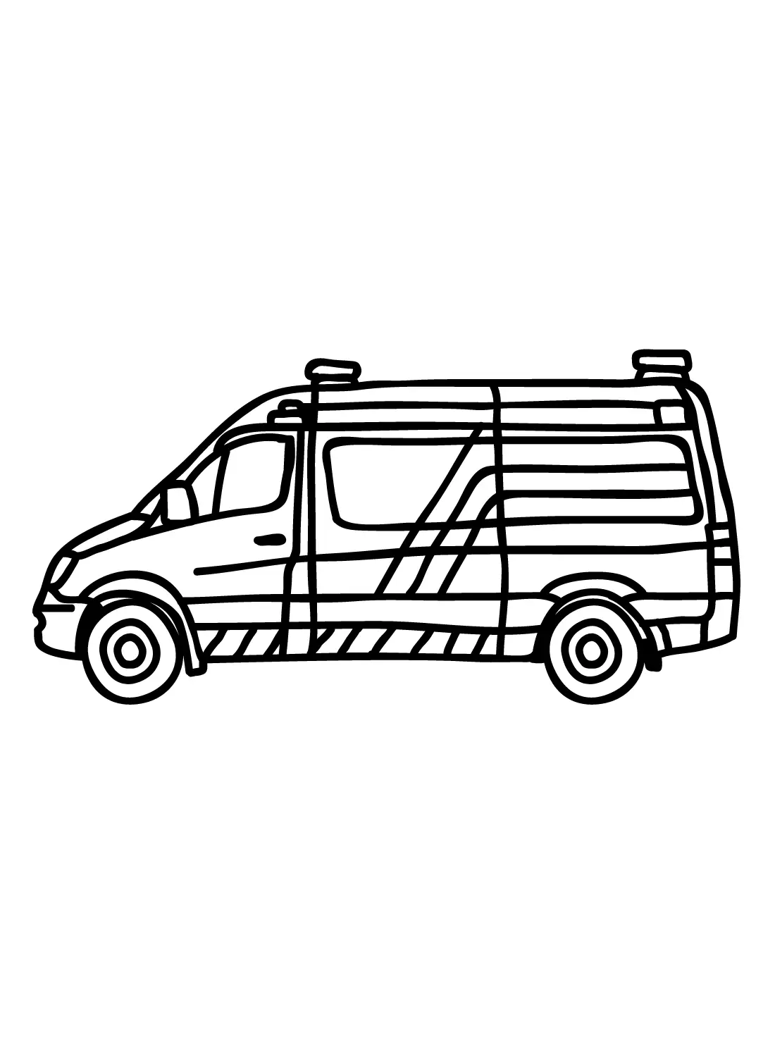 Desenhos de Ambulancia Para Colorir 17
