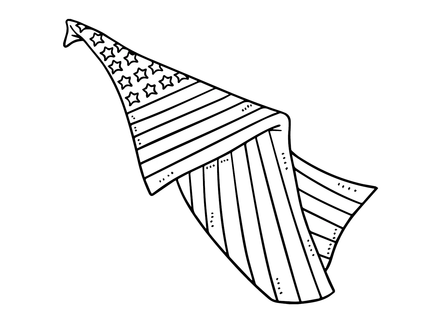 American Flag Coloring Pages 16