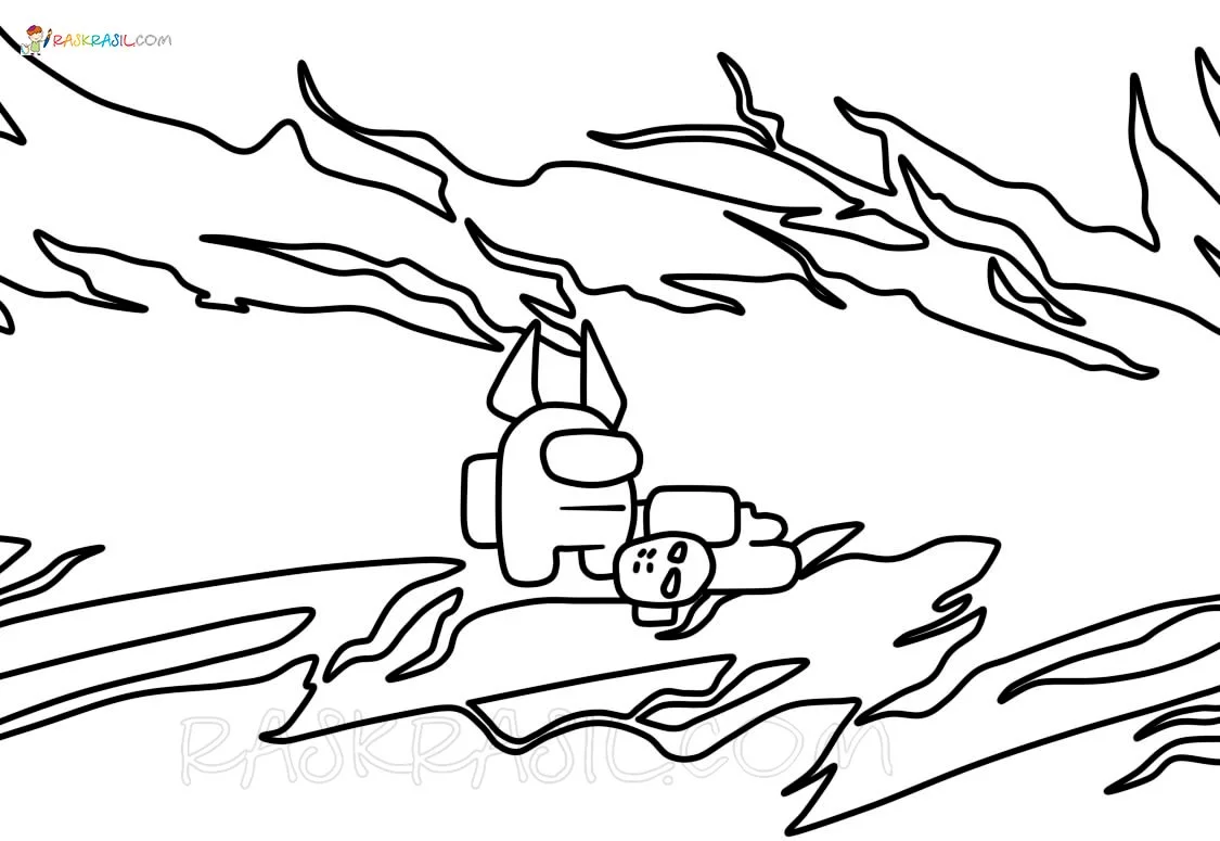 De Among Us Para Colorear 10