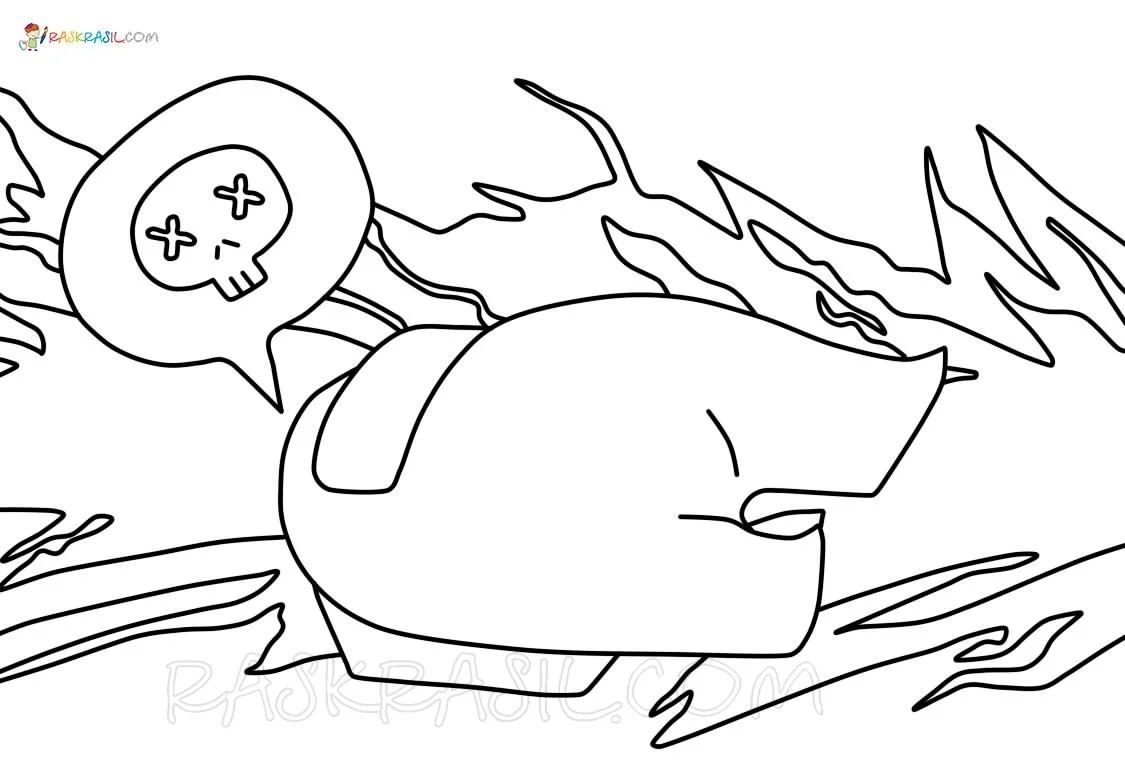 De Among Us Para Colorear 12