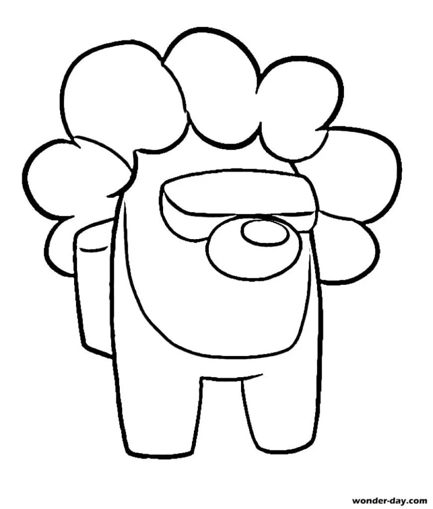 De Among Us Para Colorear 17
