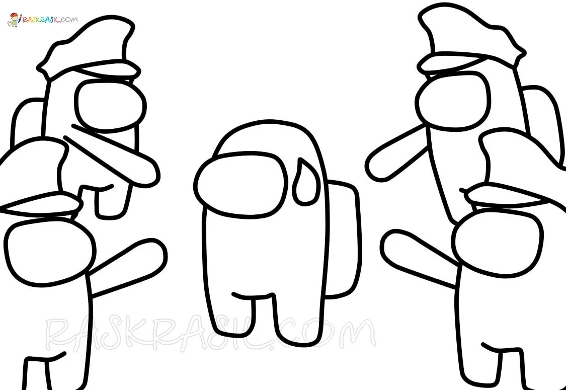 De Among Us Para Colorear 21