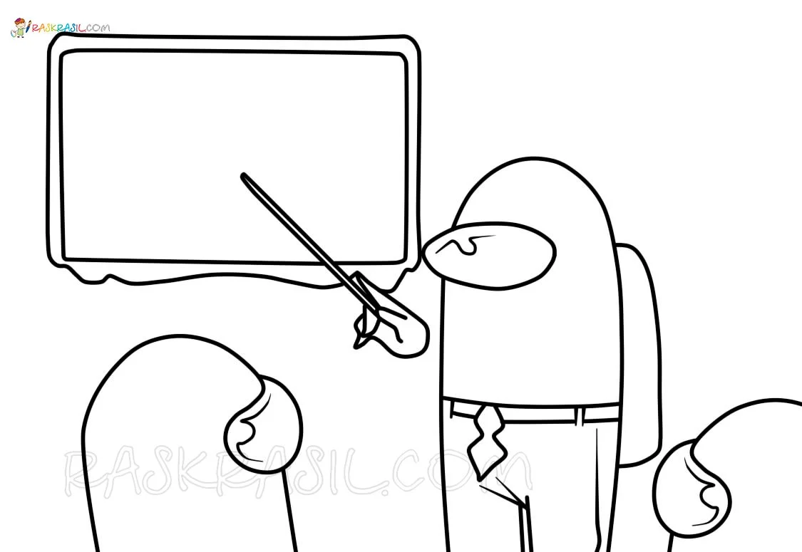 De Among Us Para Colorear 23