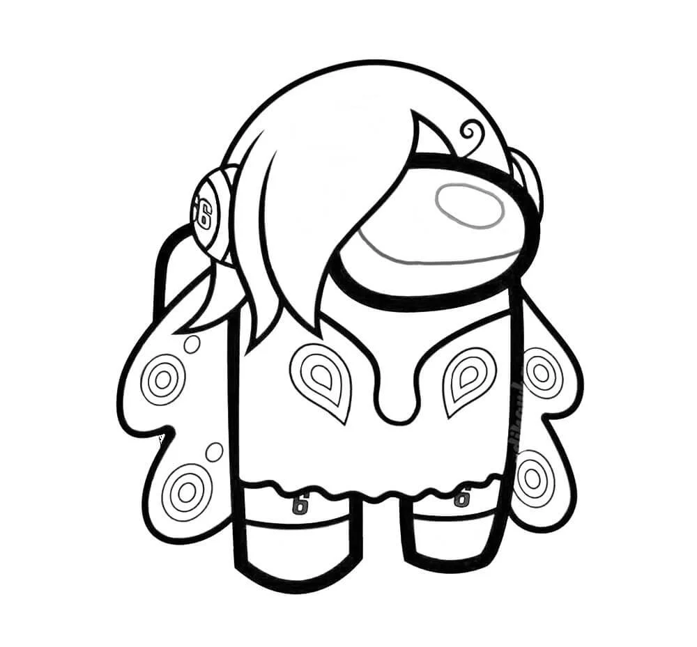 De Among Us Para Colorear 33