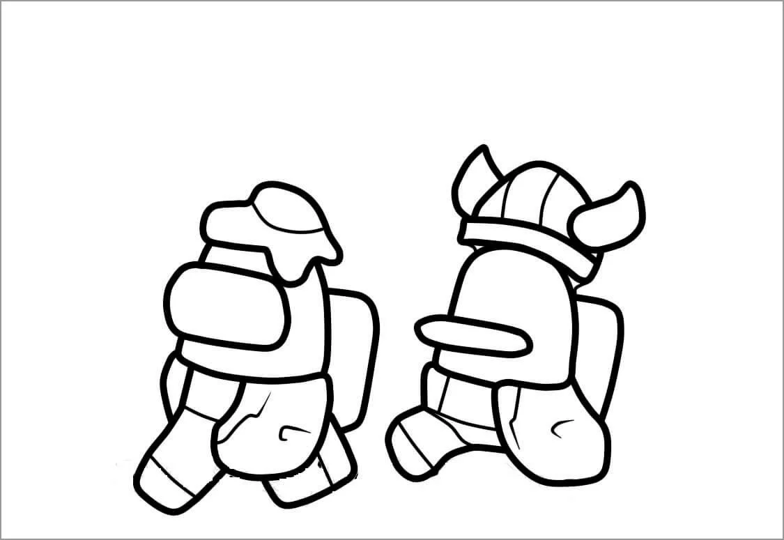 De Among Us Para Colorear 56