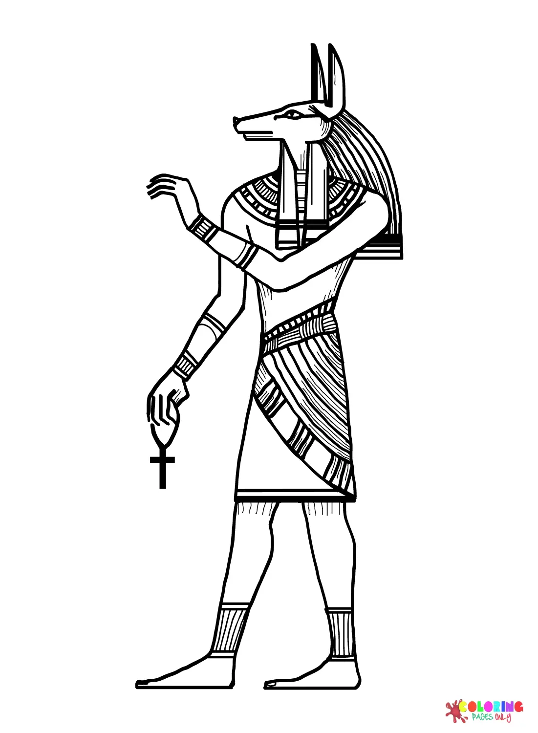 Ancient Egypt Coloring Pages 12