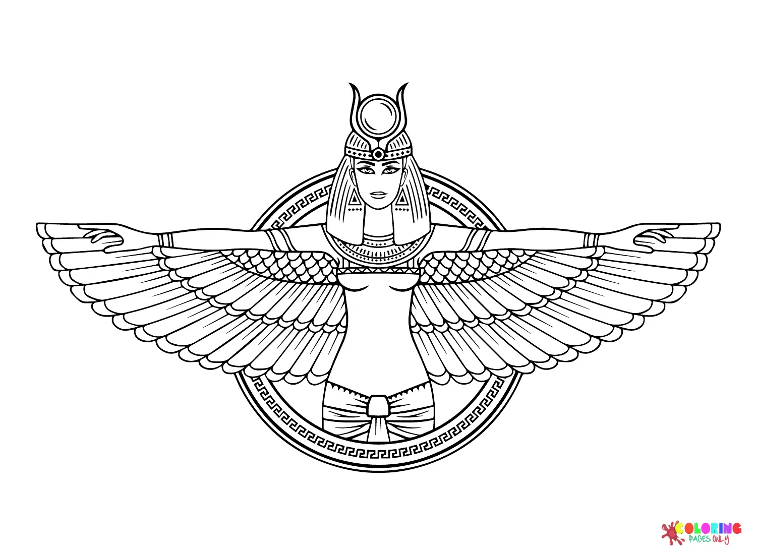 Ancient Egypt Coloring Pages 14