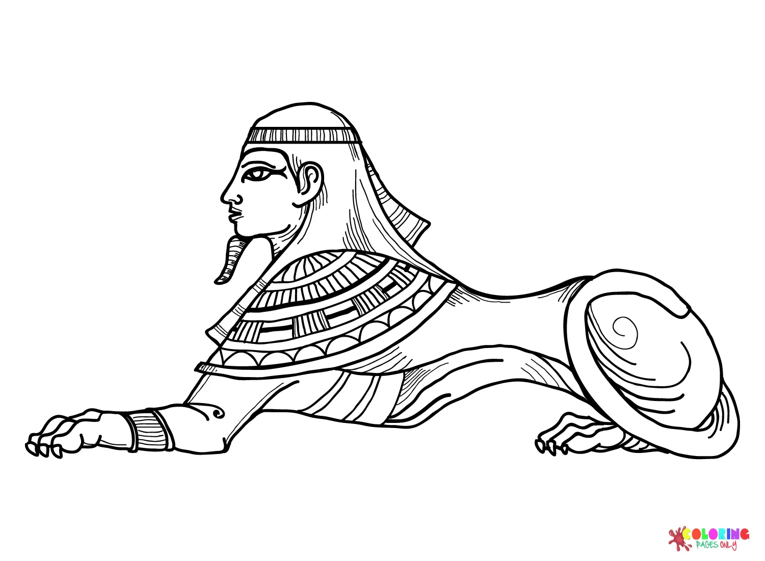 Ancient Egypt Coloring Pages 8