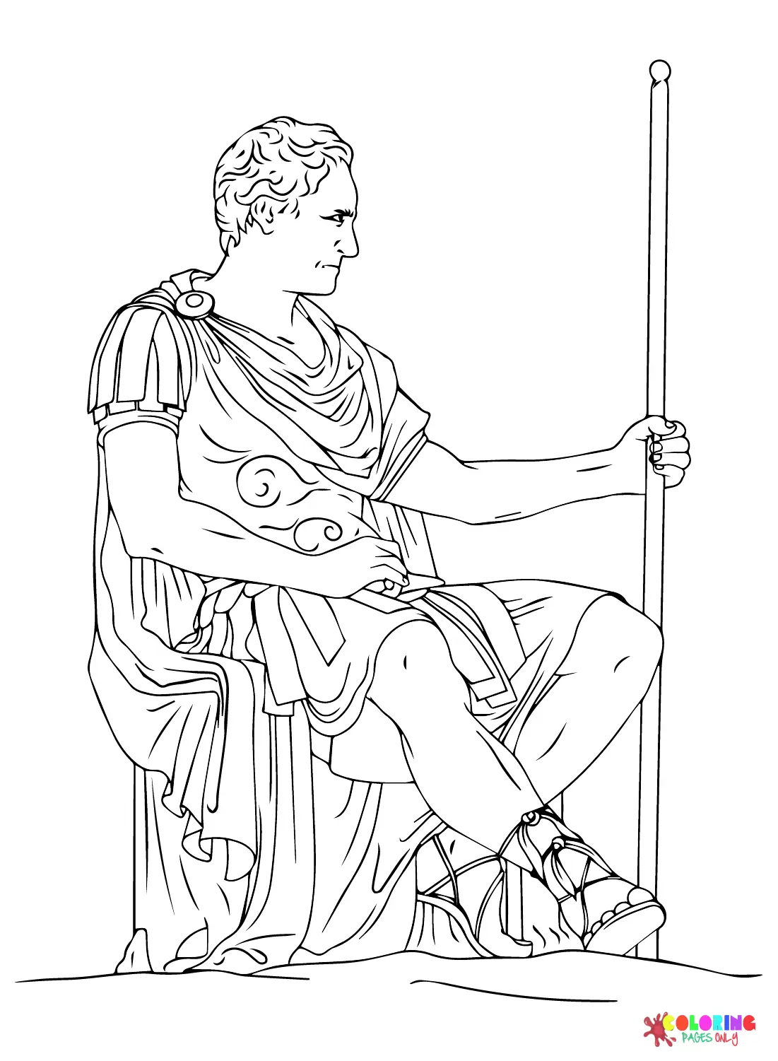Antigua Roma Y El Imperio Romano Para Colorear 18