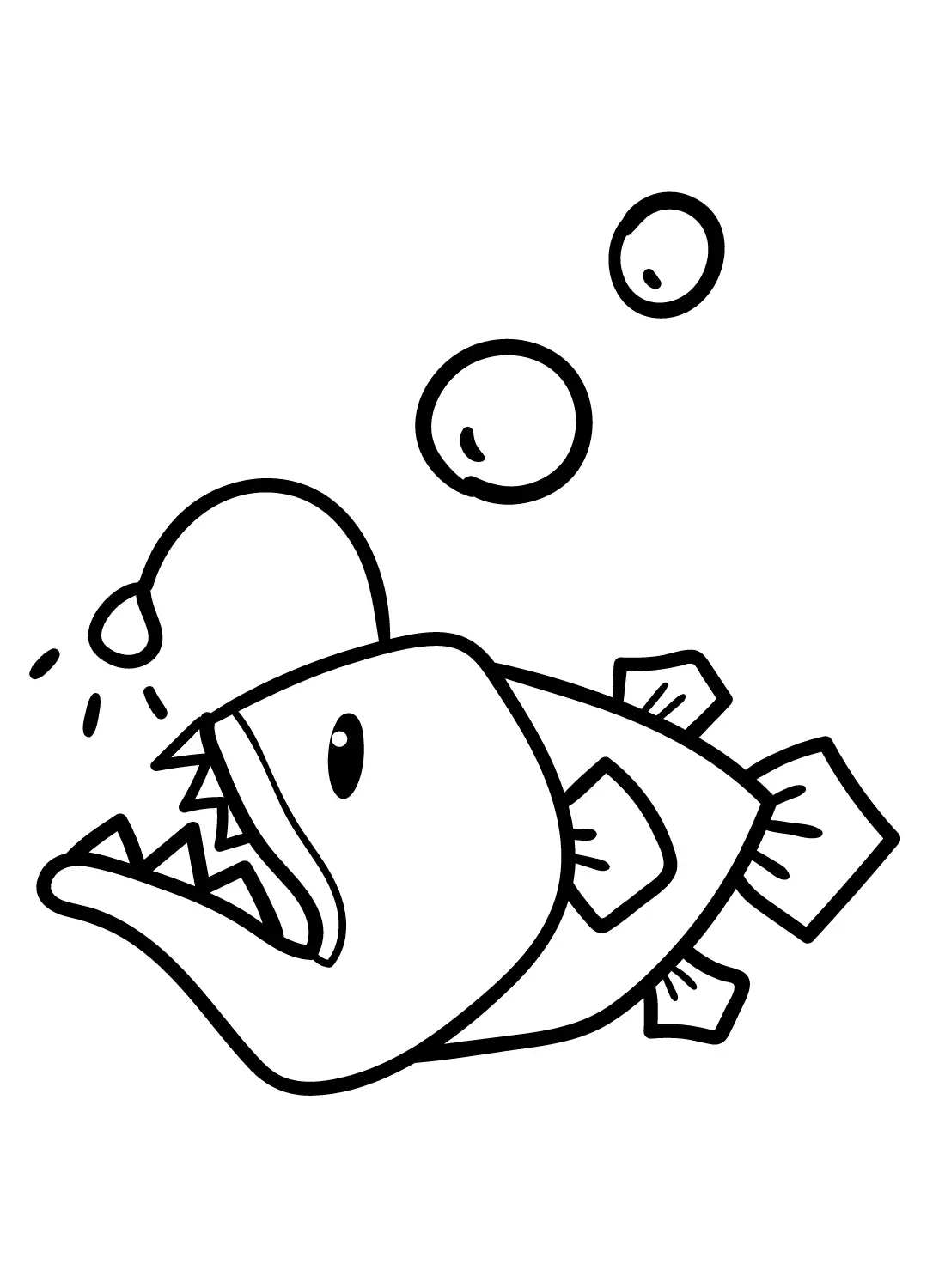 Anglerfisch Ausmalbilder 10