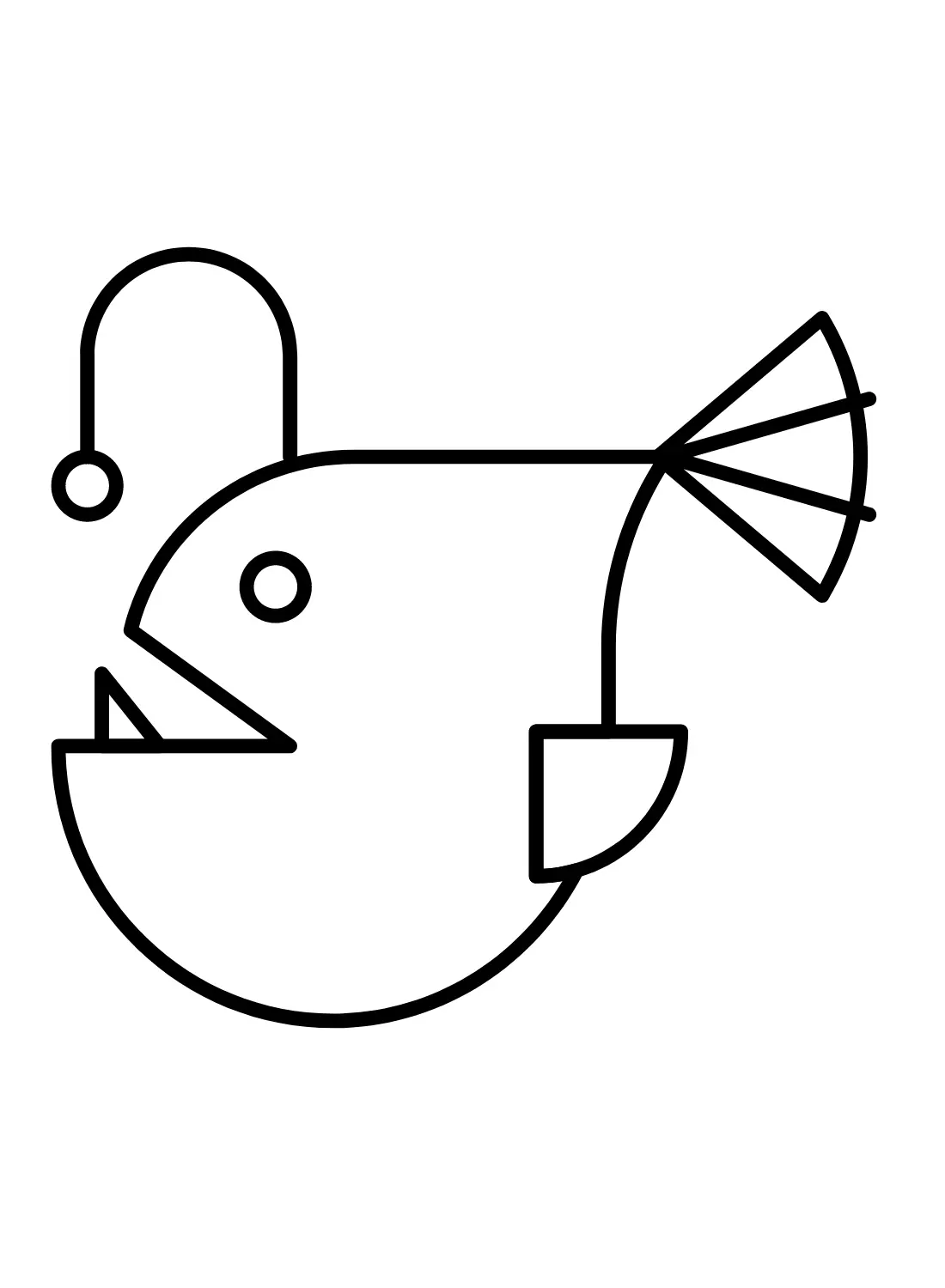 Anglerfisch Ausmalbilder 11