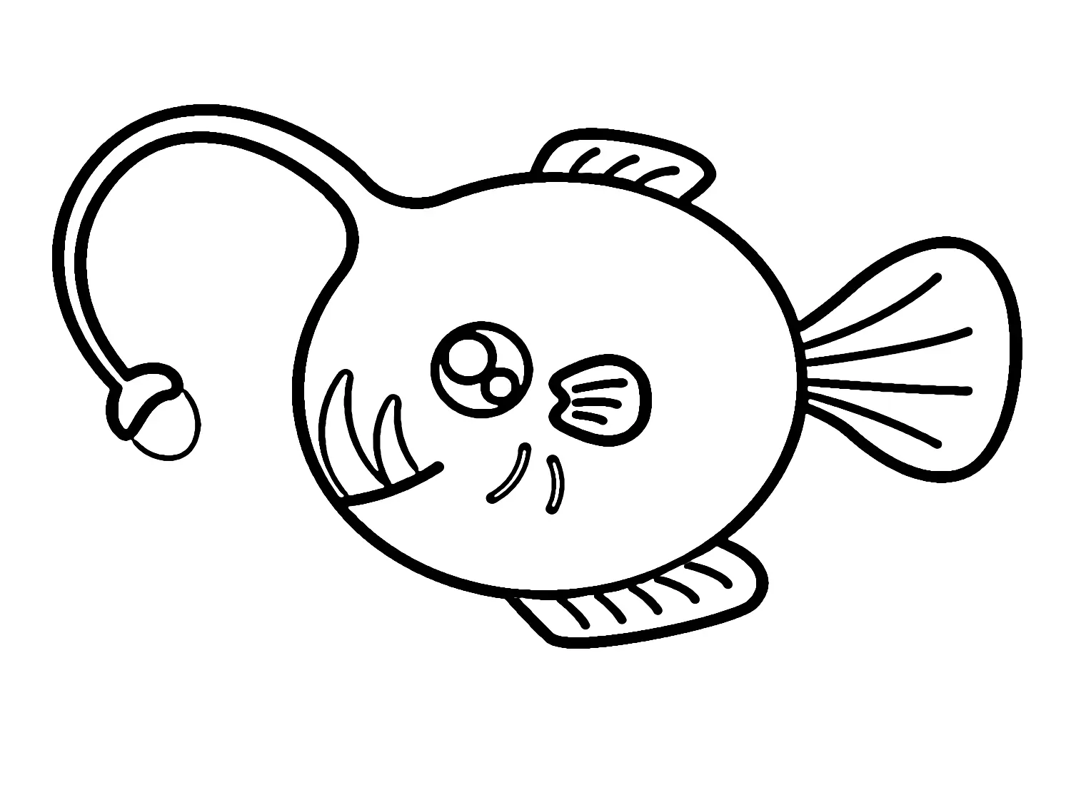Anglerfisch Ausmalbilder 15