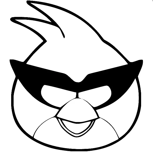 Angry Birds Space Coloring Pages 17