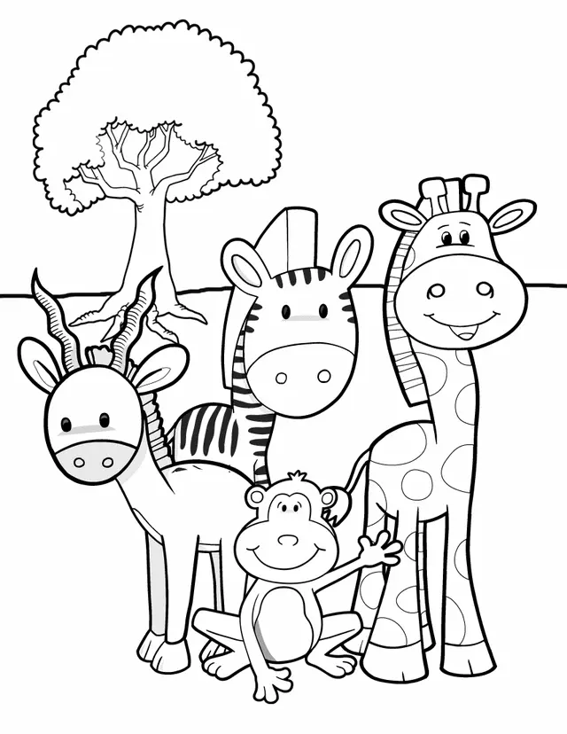 Animales Para Colorear 20
