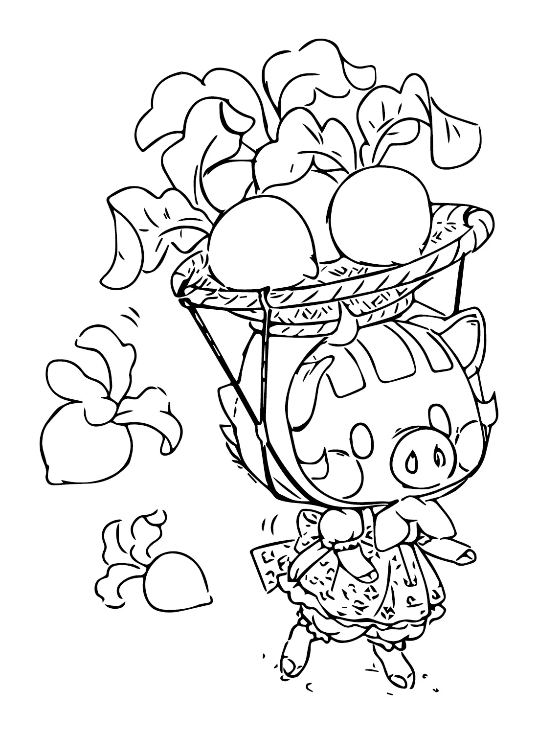 Animal Crossing Coloring Pages 14