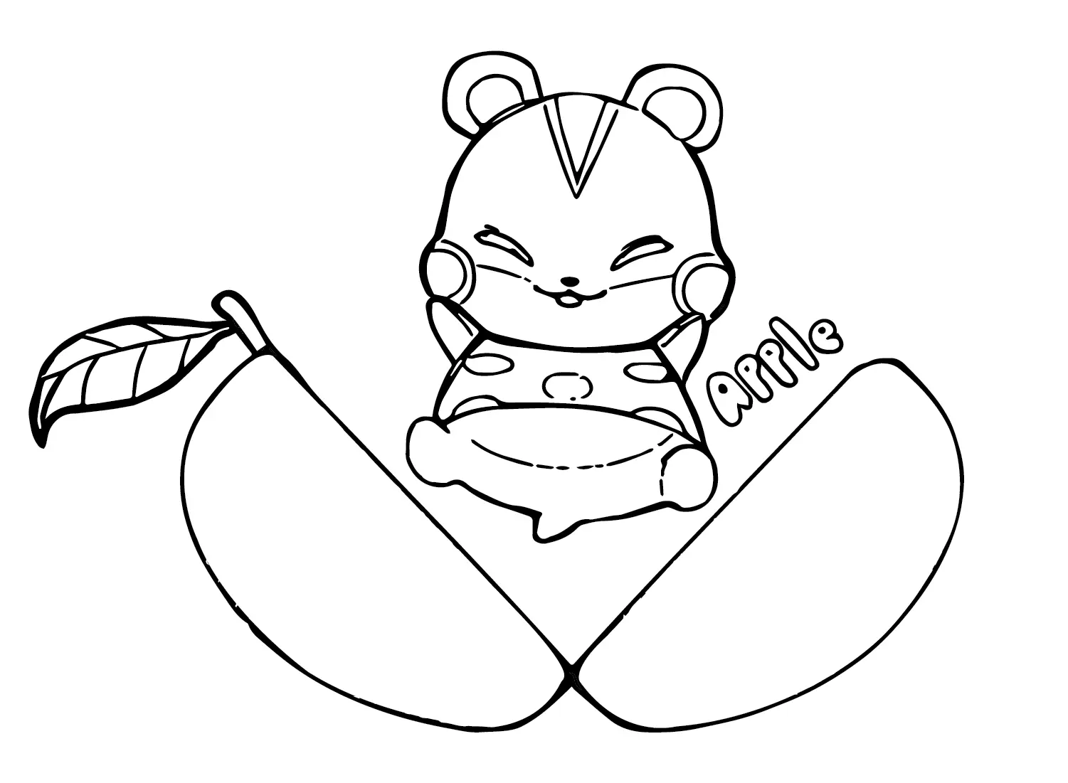 Animal Crossing Coloring Pages 16