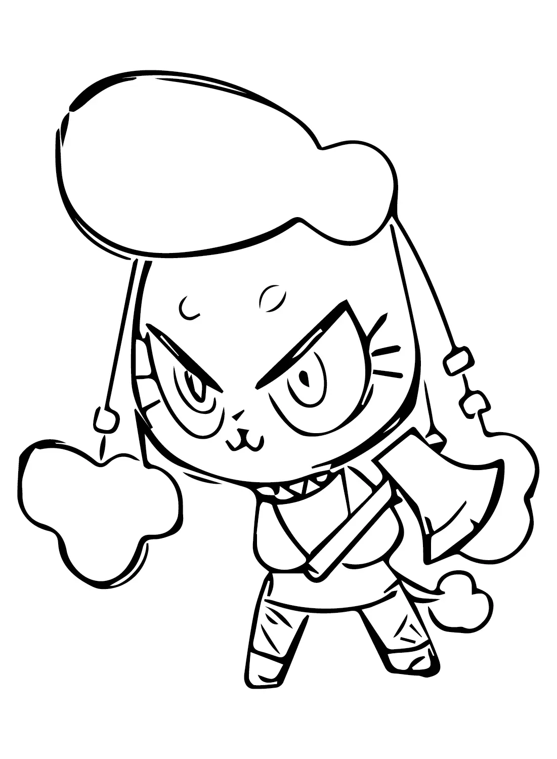 Animal Crossing Coloring Pages 17