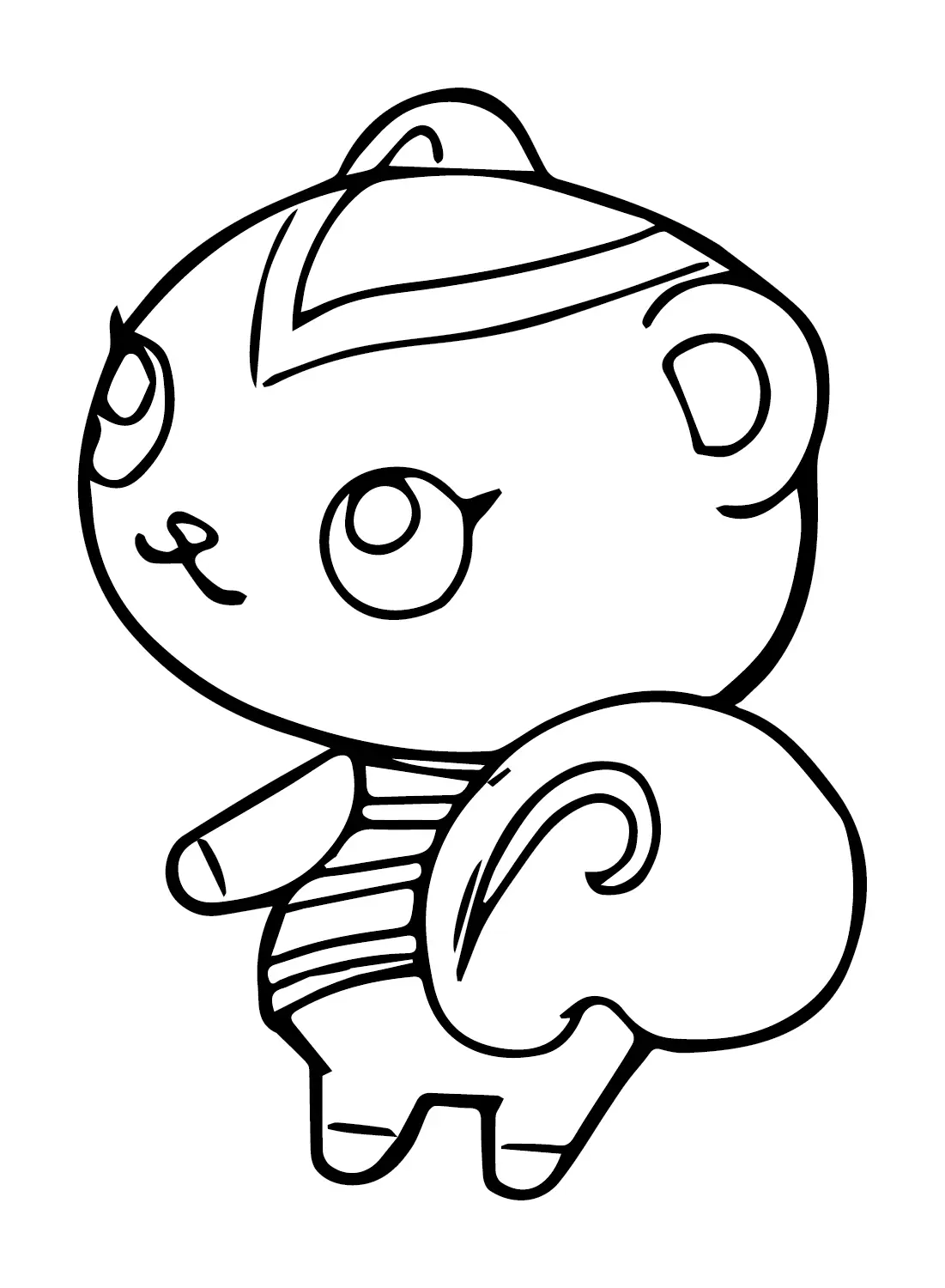 Animal Crossing Coloring Pages 18