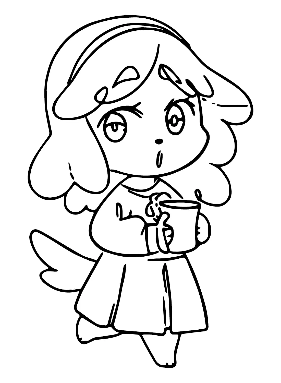Animal Crossing Coloring Pages 2
