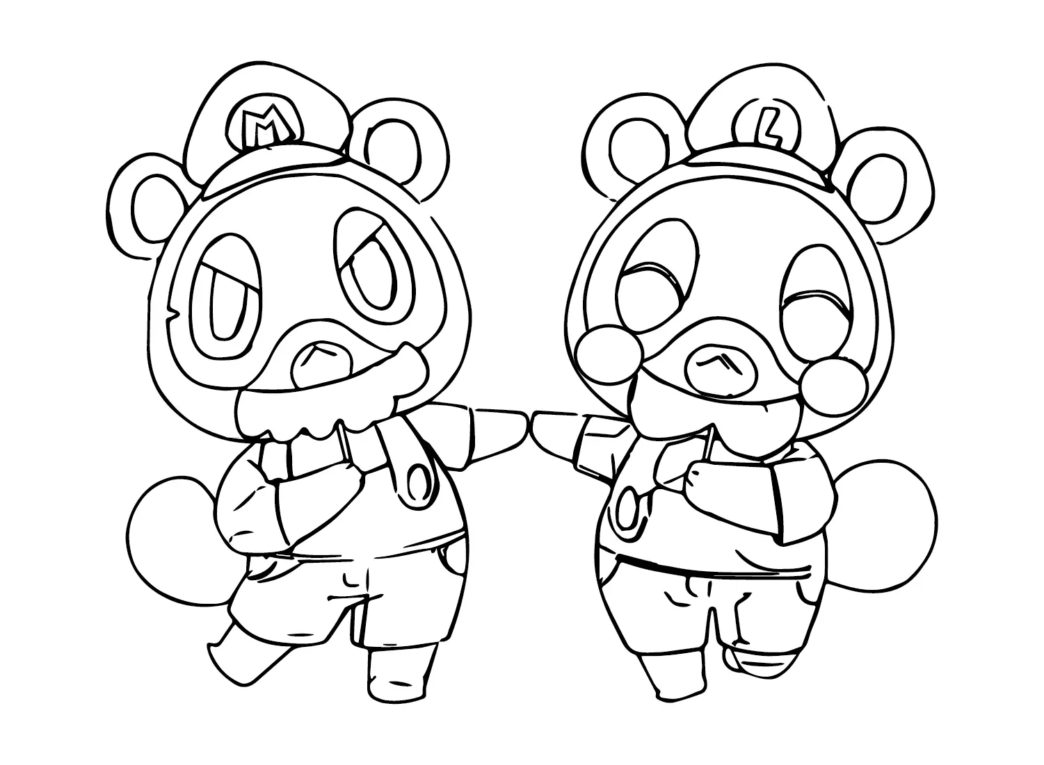 Animal Crossing Coloring Pages 24