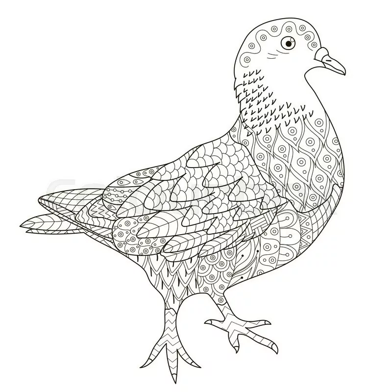 Mandalas de Animais para Colorir 12