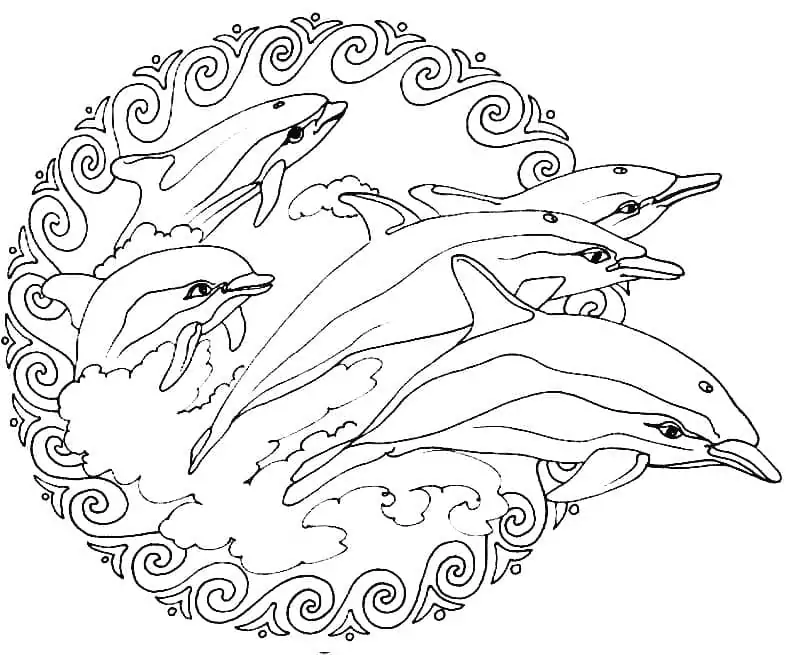 Mandalas de Animais para Colorir 24