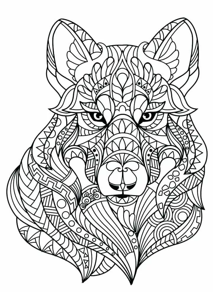 Animal Mandalas Coloring Pages