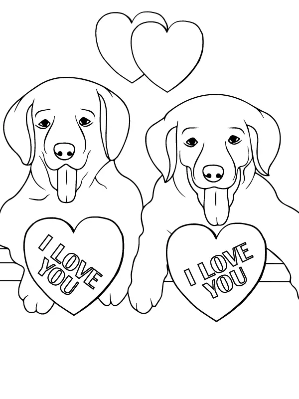 Desenhos de Animais Dos Namorados Para Colorir 12