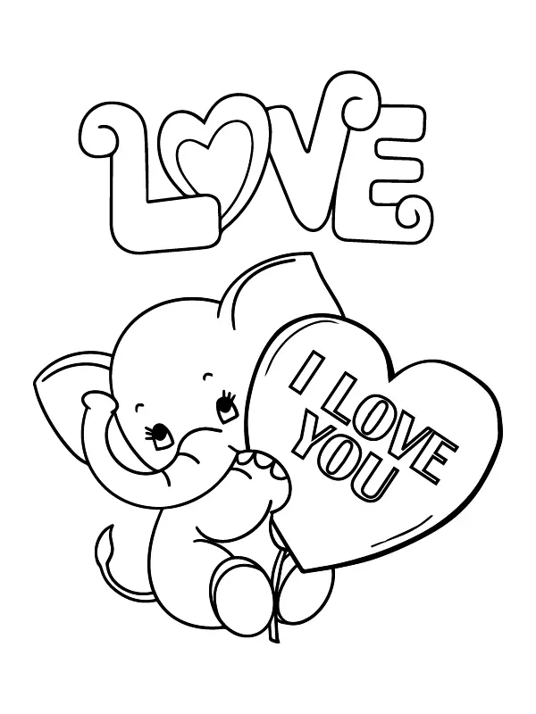 Desenhos de Animais Dos Namorados Para Colorir 3
