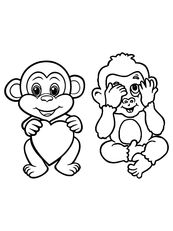 Desenhos de Animais Dos Namorados Para Colorir 9