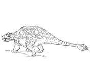 Ankylosaurus Coloring Pages 10