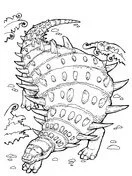 Ankylosaurus Coloring Pages 13