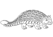 Ankylosaurus Coloring Pages 5