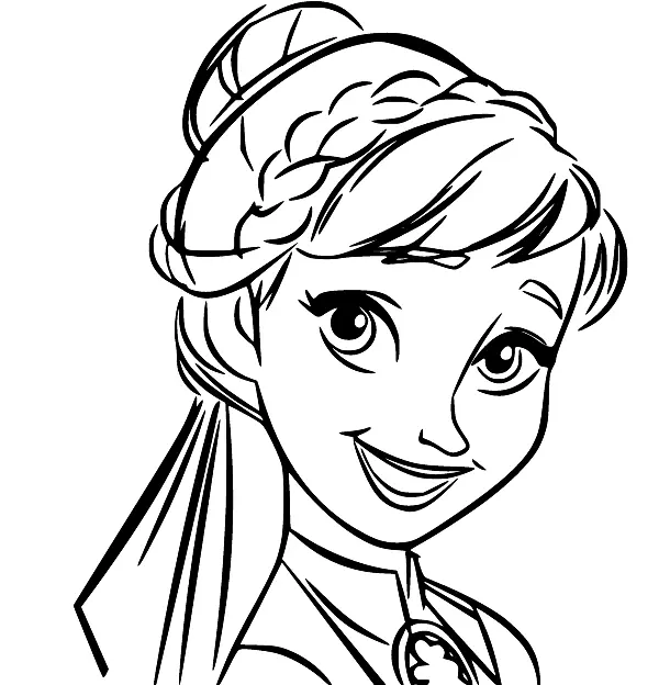 Anna Coloring Pages 42
