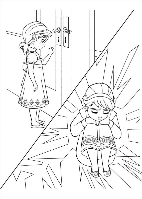 Desenhos de Anna Frozen Para Colorir 46