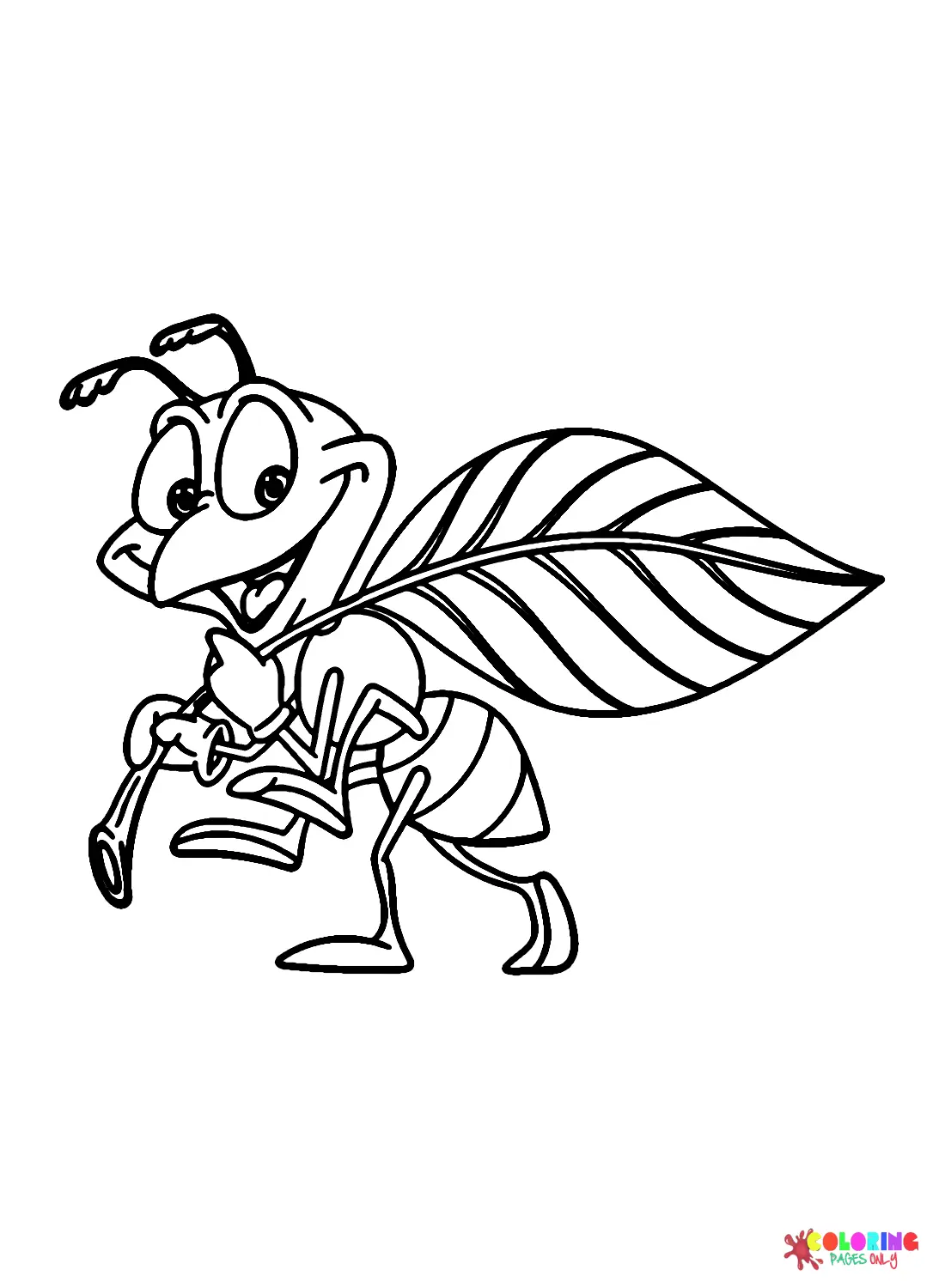 Ant Coloring Pages 29