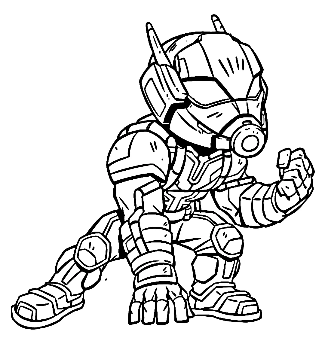 Ant Man and the Wasp Quantumania Coloring Pages 16