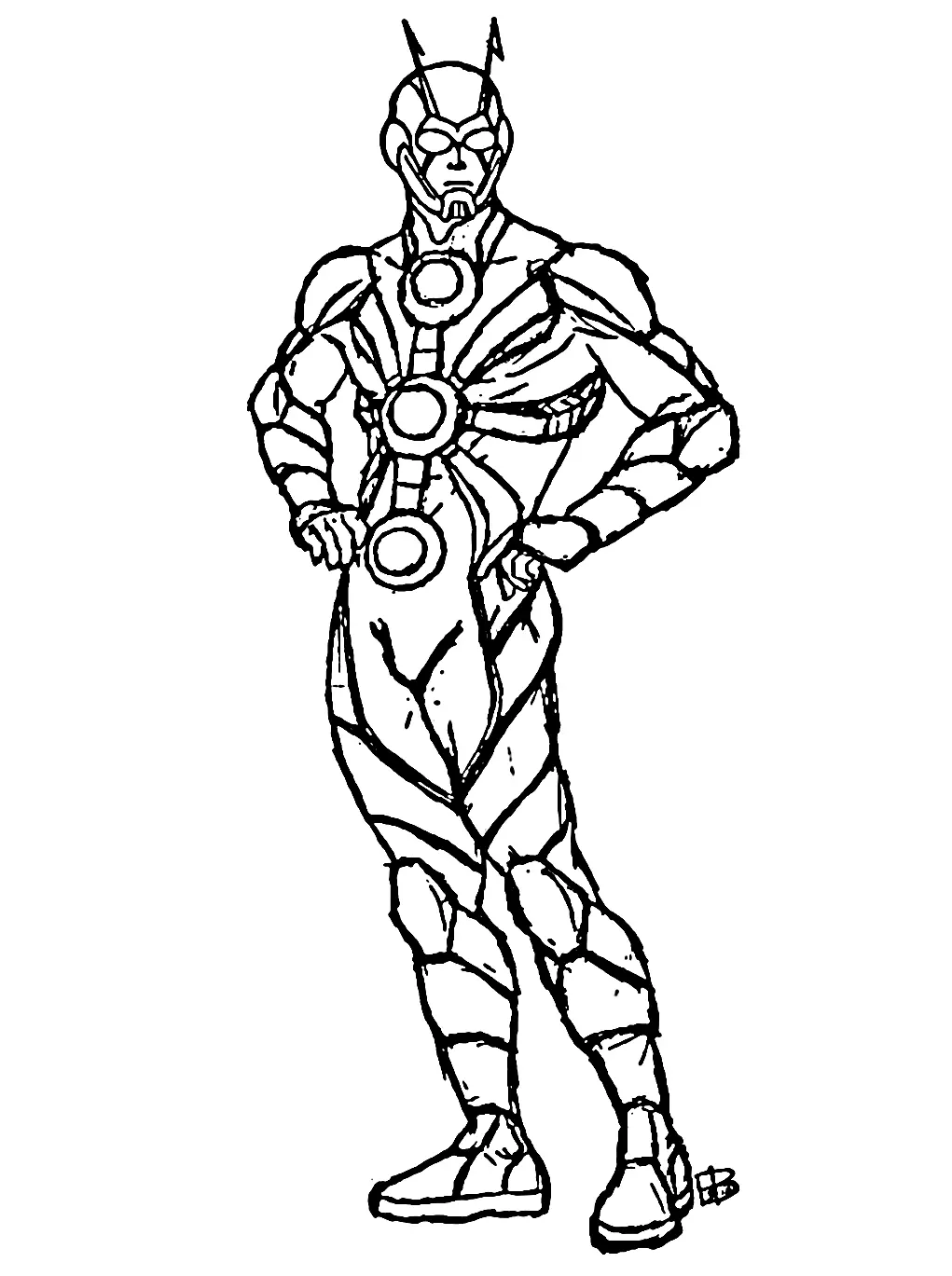Ant Man and the Wasp Quantumania Coloring Pages 19