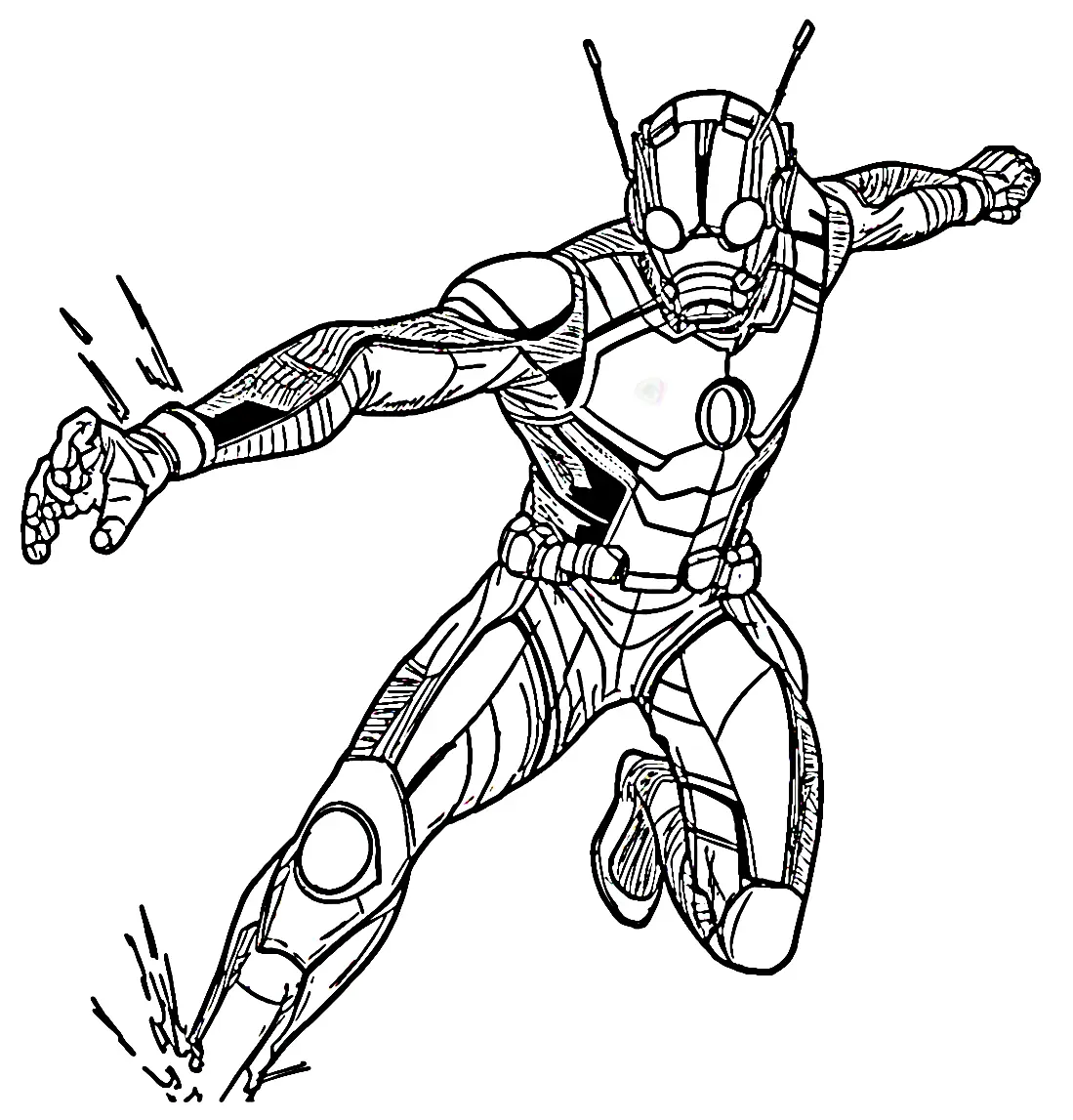 Ant Man and the Wasp Quantumania Coloring Pages 23