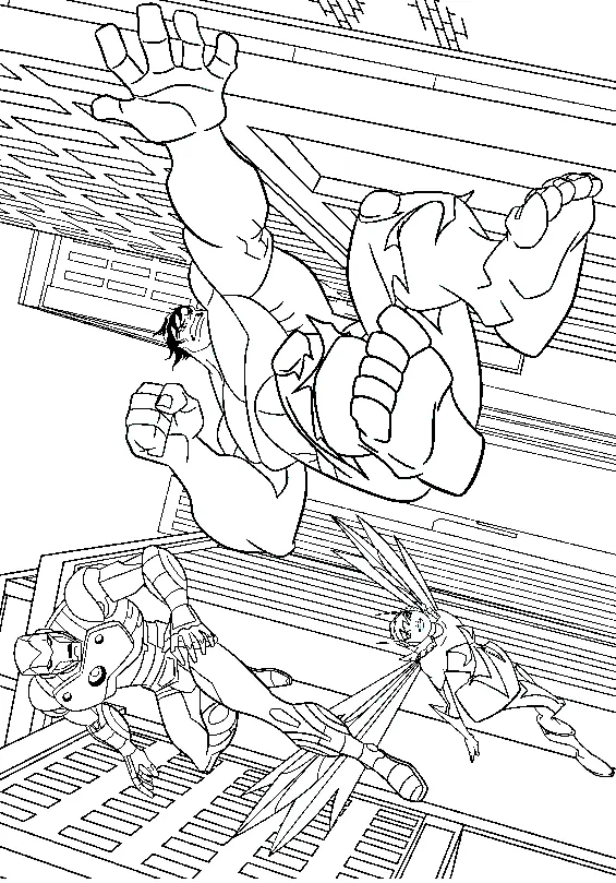 Desenhos de Homem Formiga Para Colorir 19