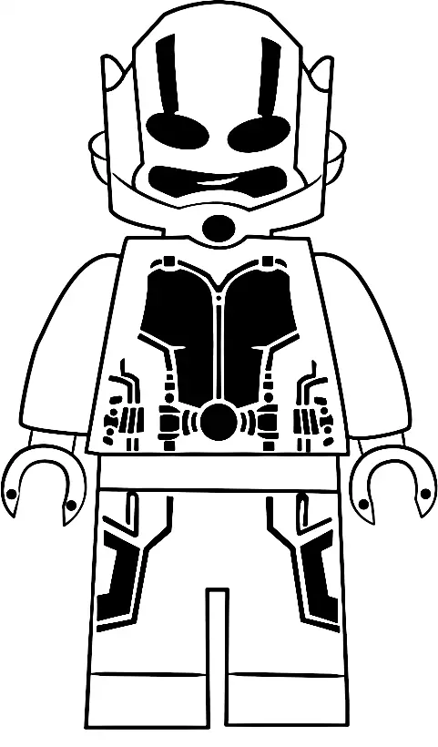 Desenhos de Homem Formiga Para Colorir 2