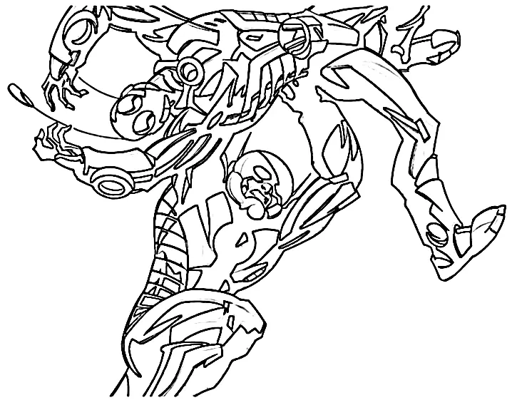 Desenhos de Homem Formiga Para Colorir 27