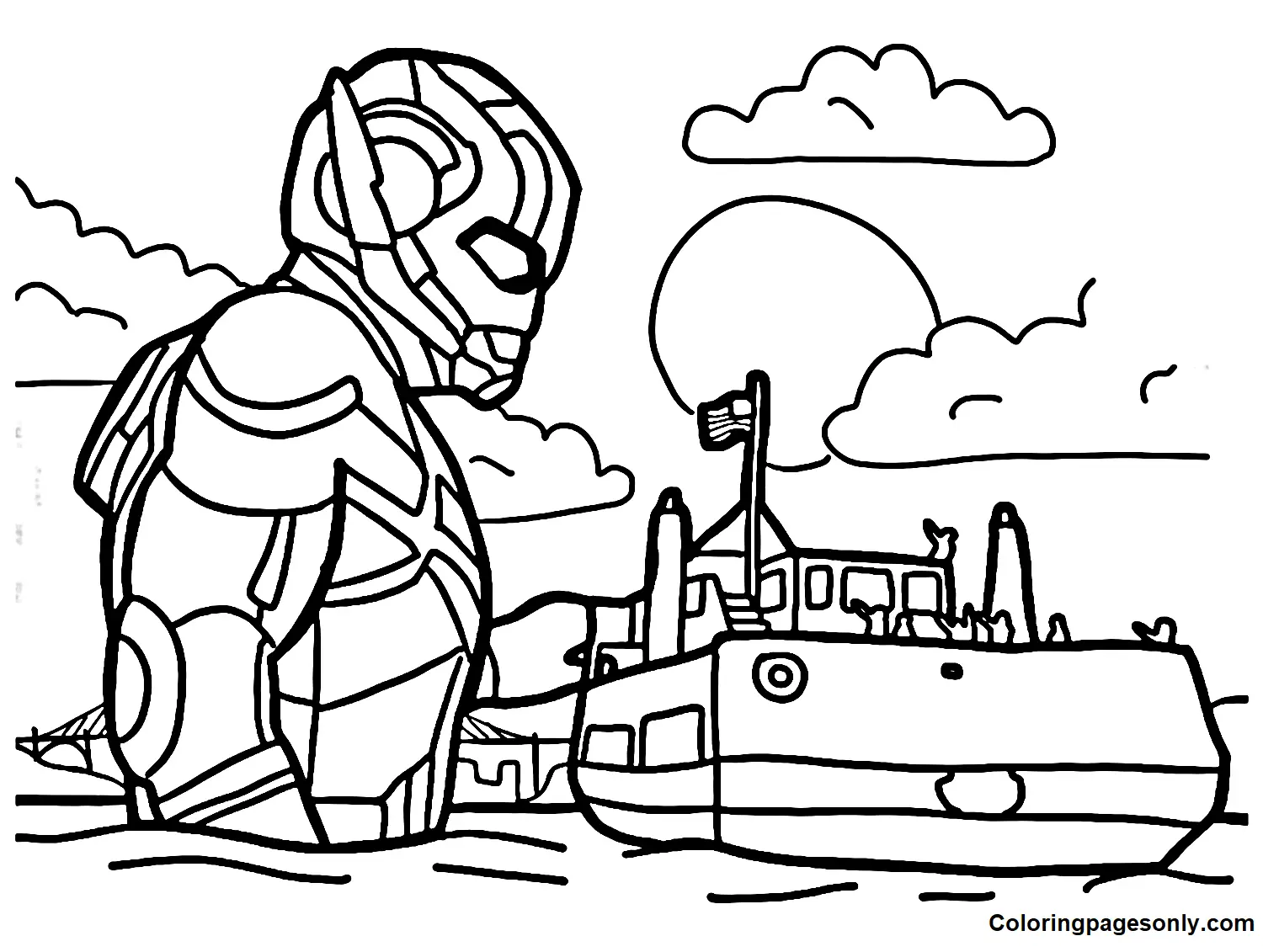 Desenhos de Homem Formiga Para Colorir 31