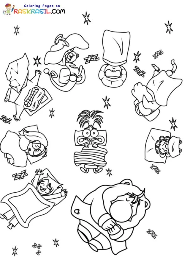 Anxiety Coloring Pages 5
