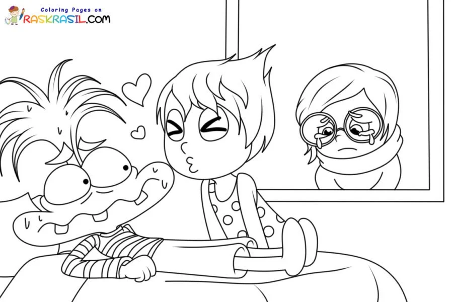 Anxiety Coloring Pages 8