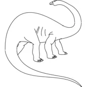 Apatosaurus Para Colorear 18
