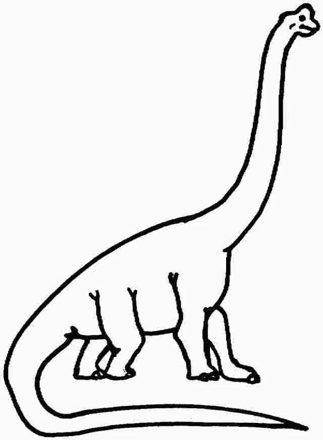 Apatosaurus Para Colorear 19