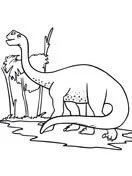 Apatosaurus Para Colorear 22