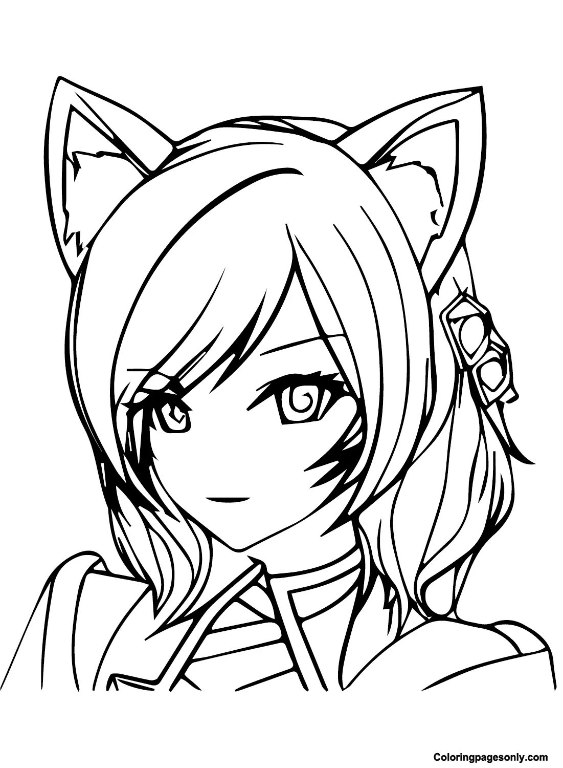 Desenhos de Aphmau Para Colorir 12