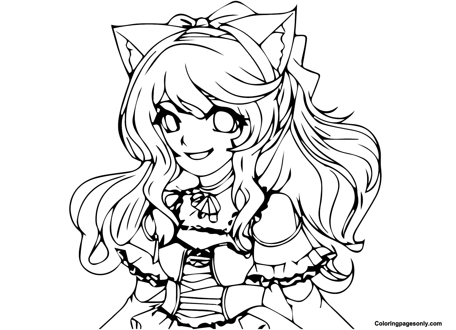 Desenhos de Aphmau Para Colorir 13